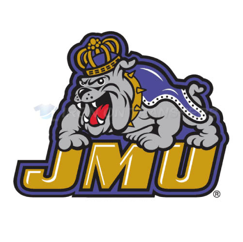 James Madison Dukes Iron-on Stickers (Heat Transfers)NO.4696